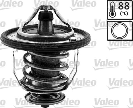 Valeo 820519 - Термостат, охладителна течност vvparts.bg