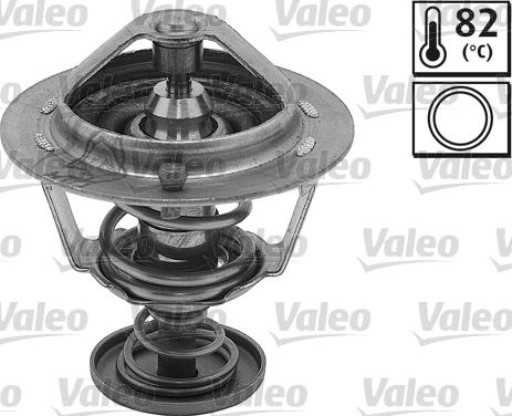 Valeo 820512 - Термостат, охладителна течност vvparts.bg
