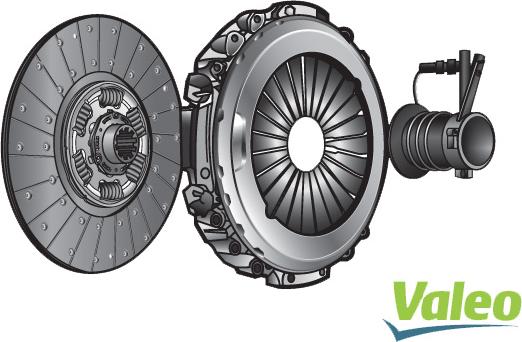 Valeo 827578 - Комплект съединител vvparts.bg