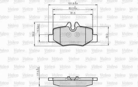 RIDER RD.3323.DB1601 - Комплект спирачно феродо, дискови спирачки vvparts.bg