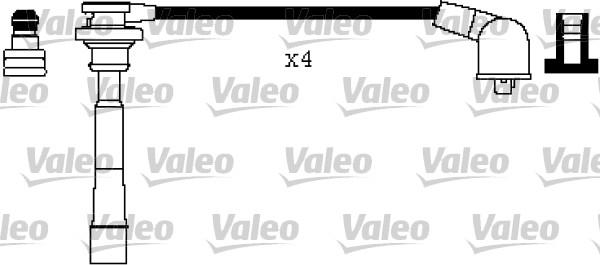 Valeo 346451 - Комплект запалителеи кабели vvparts.bg