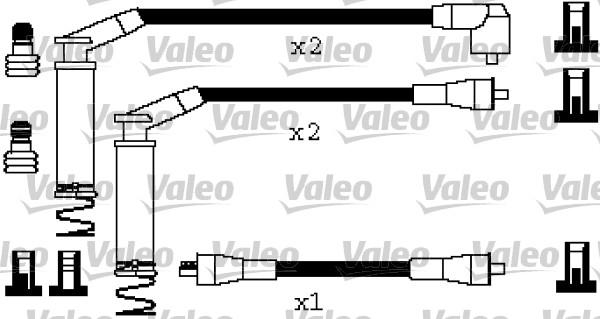 Valeo 346404 - Комплект запалителеи кабели vvparts.bg