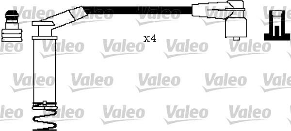 Valeo 346405 - Комплект запалителеи кабели vvparts.bg