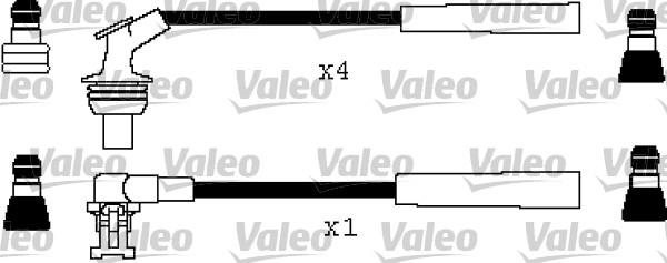 Valeo 346408 - Комплект запалителеи кабели vvparts.bg