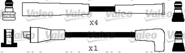 Valeo 346414 - Комплект запалителеи кабели vvparts.bg