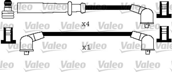Valeo 346436 - Комплект запалителеи кабели vvparts.bg