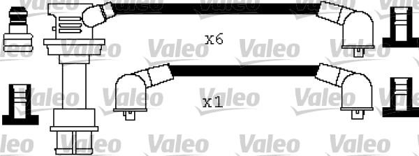 Valeo 346425 - Комплект запалителеи кабели vvparts.bg