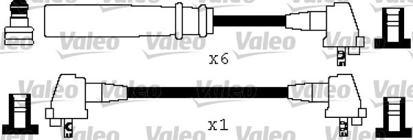 Valeo 346420 - Комплект запалителеи кабели vvparts.bg