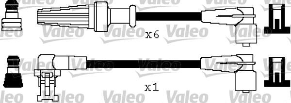 Valeo 346471 - Комплект запалителеи кабели vvparts.bg