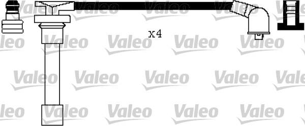 Valeo 346551 - Комплект запалителеи кабели vvparts.bg
