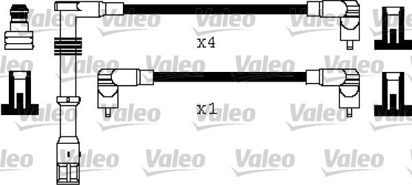 Valeo 346565 - Комплект запалителеи кабели vvparts.bg