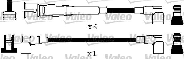 Valeo 346567 - Комплект запалителеи кабели vvparts.bg