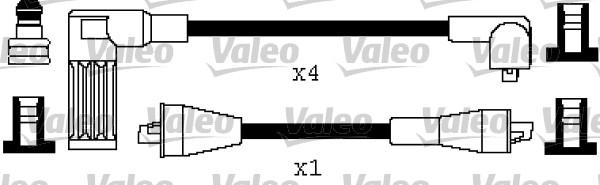 Valeo 346500 - Комплект запалителеи кабели vvparts.bg