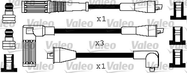 Valeo 346508 - Комплект запалителеи кабели vvparts.bg