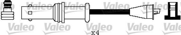 Valeo 346586 - Комплект запалителеи кабели vvparts.bg