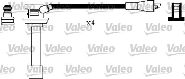 Valeo 346537 - Комплект запалителеи кабели vvparts.bg