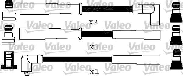 Valeo 346520 - Комплект запалителеи кабели vvparts.bg