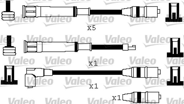 Valeo 346574 - Комплект запалителеи кабели vvparts.bg