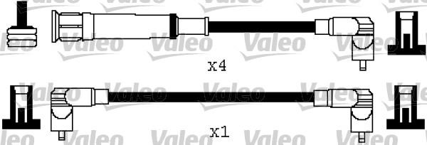 Valeo 346578 - Комплект запалителеи кабели vvparts.bg