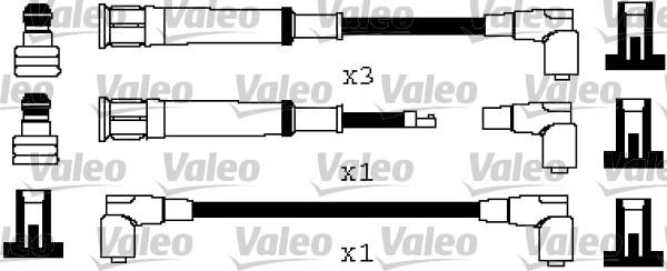 Valeo 346577 - Комплект запалителеи кабели vvparts.bg