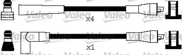 Valeo 346644 - Комплект запалителеи кабели vvparts.bg