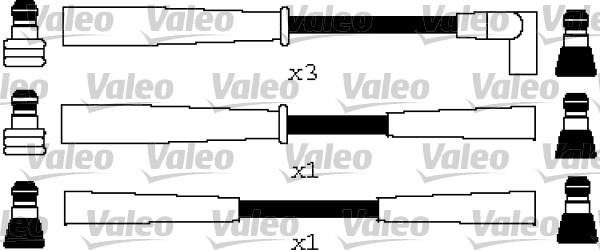 Valeo 346647 - Комплект запалителеи кабели vvparts.bg