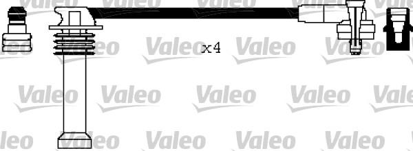 Valeo 346615 - Комплект запалителеи кабели vvparts.bg
