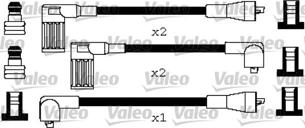 Valeo 346616 - Комплект запалителеи кабели vvparts.bg