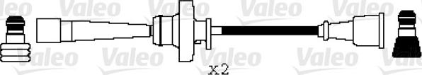 Valeo 346069 - Комплект запалителеи кабели vvparts.bg