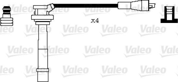 Valeo 346005 - Комплект запалителеи кабели vvparts.bg