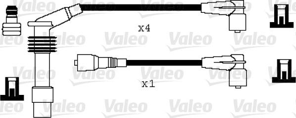 Valeo 346010 - Комплект запалителеи кабели vvparts.bg