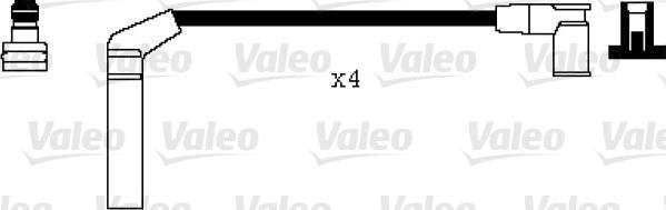 Valeo 346086 - Комплект запалителеи кабели vvparts.bg