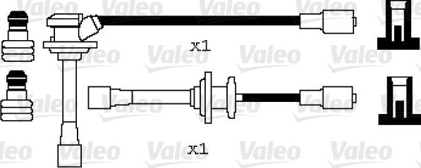 Valeo 346083 - Комплект запалителеи кабели vvparts.bg