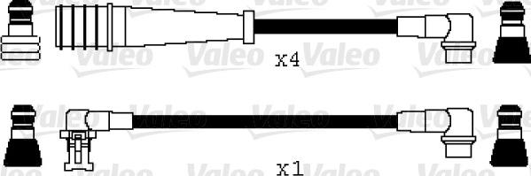 Valeo 346031 - Комплект запалителеи кабели vvparts.bg