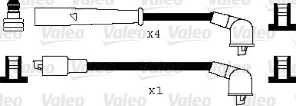 Valeo 346024 - Комплект запалителеи кабели vvparts.bg