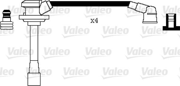 Valeo 346025 - Комплект запалителеи кабели vvparts.bg