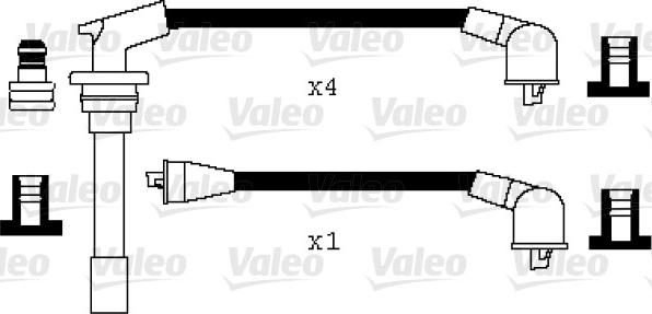 Valeo 346022 - Комплект запалителеи кабели vvparts.bg