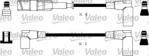 Valeo 346144 - Комплект запалителеи кабели vvparts.bg