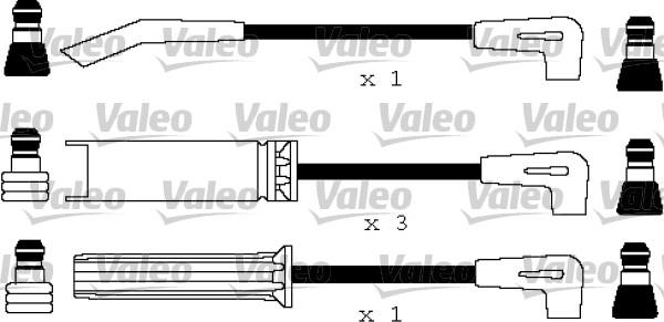 Valeo 346160 - Комплект запалителеи кабели vvparts.bg