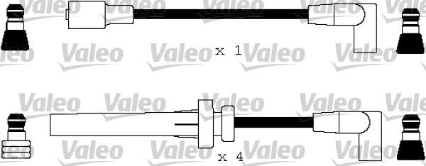 Valeo 346167 - Комплект запалителеи кабели vvparts.bg