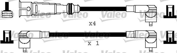 Valeo 346112 - Комплект запалителеи кабели vvparts.bg