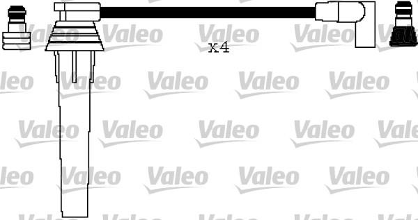 Valeo 346185 - Комплект запалителеи кабели vvparts.bg