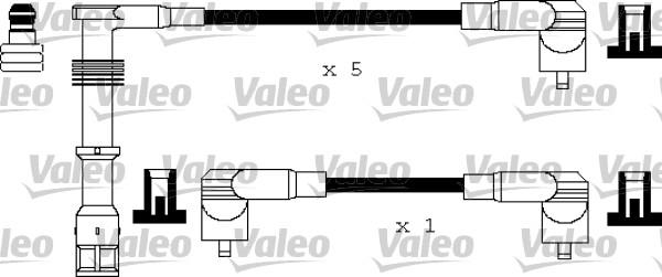 Valeo 346180 - Комплект запалителеи кабели vvparts.bg