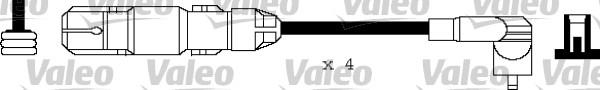 Valeo 346125 - Комплект запалителеи кабели vvparts.bg