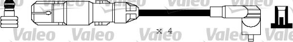 Valeo 346128 - Комплект запалителеи кабели vvparts.bg