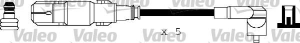 Valeo 346123 - Комплект запалителеи кабели vvparts.bg