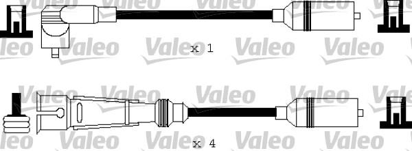 Valeo 346 179 - Комплект запалителеи кабели vvparts.bg