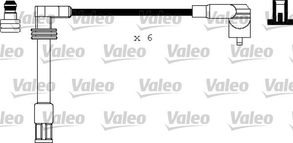 Valeo 346178 - Комплект запалителеи кабели vvparts.bg