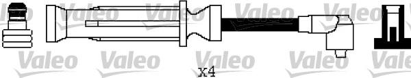 Valeo 346344 - Комплект запалителеи кабели vvparts.bg