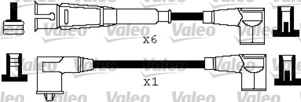 Valeo 346359 - Комплект запалителеи кабели vvparts.bg